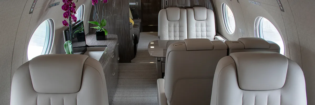private plane interior