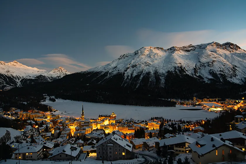 Escape on a Private Jet to the Enchanting St. Moritz